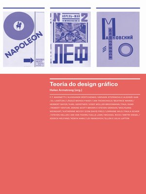 cover image of Teoria do design gráfico